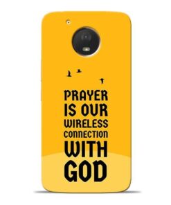 Prayer Is Over Moto E4 Plus Mobile Cover