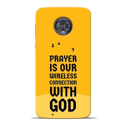Prayer Is Over Moto G6 Mobile Cover