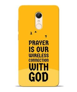 Prayer Is Over Redmi 5 Mobile Cover
