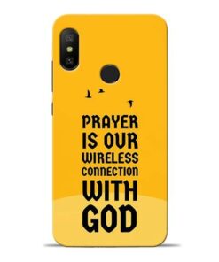 Prayer Is Over Redmi 6 Pro Mobile Cover