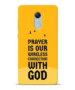 Prayer Is Over Redmi Note 4 Mobile Cover