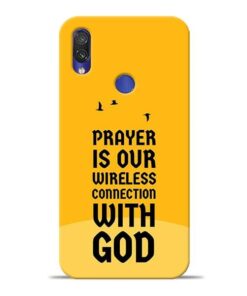 Prayer Is Over Redmi Note 7 Mobile Cover