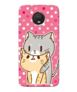 Pretty Cat Moto E4 Plus Mobile Cover