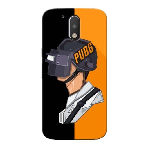 Pubg Cartoon Moto G4 Plus Mobile Cover