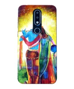 Radha Krishna Nokia 6.1 Plus Mobile Cover