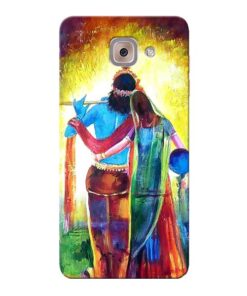 Radha Krishna Samsung Galaxy J7 Max Mobile Cover