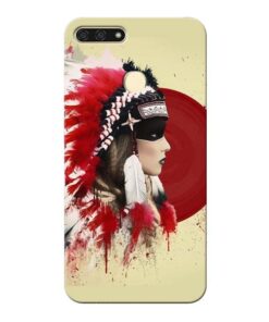 Red Cap Honor 7A Mobile Cover