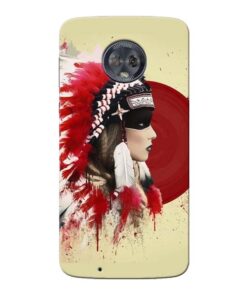 Red Cap Moto G6 Mobile Cover