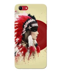 Red Cap Oppo A83 Mobile Cover
