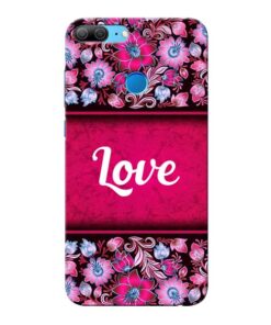 Red Love Honor 9 Lite Mobile Cover