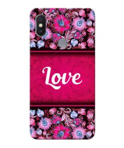 Red Love Xiaomi Redmi Y2 Mobile Cover
