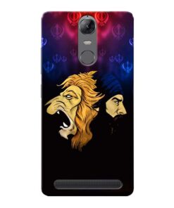 Singh Lion Lenovo Vibe K5 Note Mobile Cover