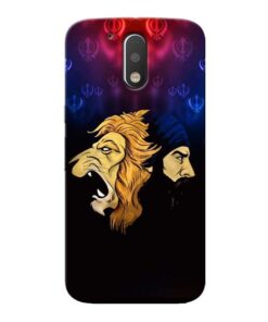 Singh Lion Moto G4 Mobile Cover