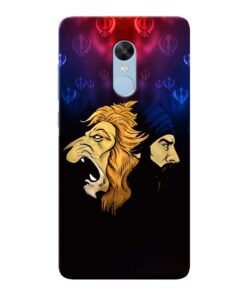 Singh Lion Xiaomi Redmi Note 4 Mobile Cover