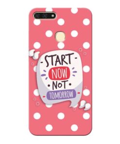 Start Now Honor 7A Mobile Cover