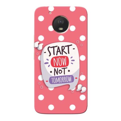 Start Now Moto E4 Plus Mobile Cover