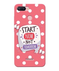 Start Now Xiaomi Redmi 6 Mobile Cover