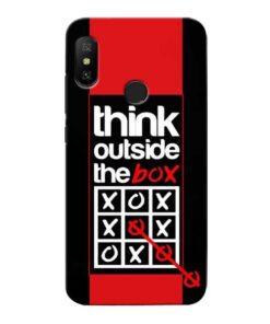Think Outside Xiaomi Redmi 6 Pro Mobile Cover