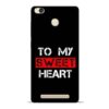 To My Sweet Heart Redmi 3s Prime Mobile Cover