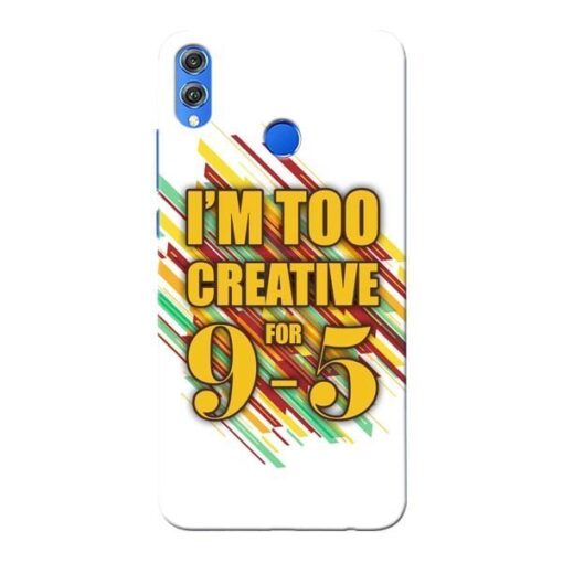 Too Creative Honor 8X Mobile Cover
