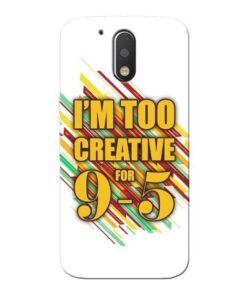 Too Creative Moto G4 Mobile Cover