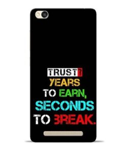 Trust Years To Earn Redmi 3s Mobile Cover