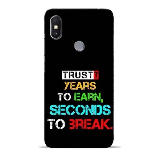 Trust Years To Earn Redmi S2 Mobile Cover