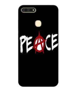 White Peace Honor 7A Mobile Cover