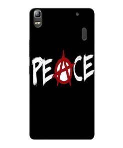 White Peace Lenovo K3 Note Mobile Cover