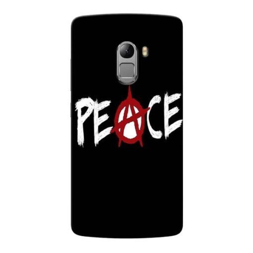 White Peace Lenovo Vibe K4 Note Mobile Cover