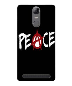 White Peace Lenovo Vibe K5 Note Mobile Cover