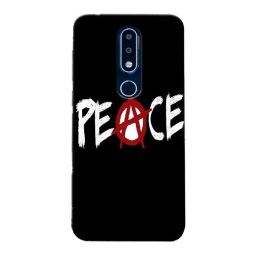 White Peace Nokia 6.1 Plus Mobile Cover
