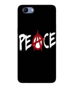 White Peace Oppo Realme 1 Mobile Cover