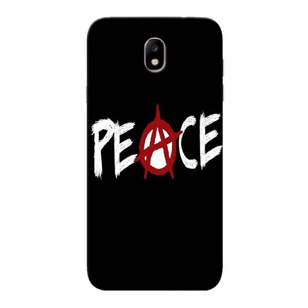 White Peace Samsung Galaxy J7 Pro Mobile Cover 1 White Peace Samsung Galaxy J7 Pro Mobile Cover