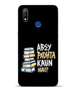 Abey Padhta Koun Oppo Realme 3 Pro Mobile Cover