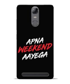 Apna Weekend Aayega Lenovo Vibe K5 Note Mobile Cover