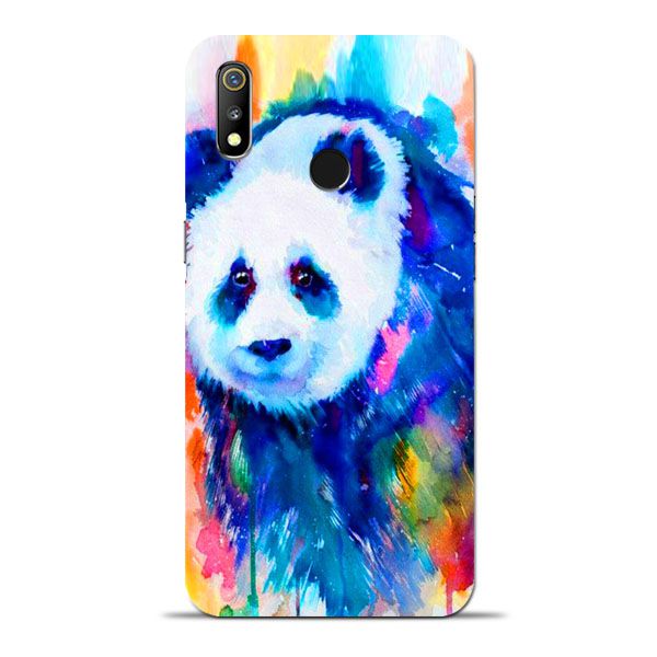 Blue Panda Oppo Realme 3 Mobile Cover 1 Blue Panda Oppo Realme 3 Mobile Cover