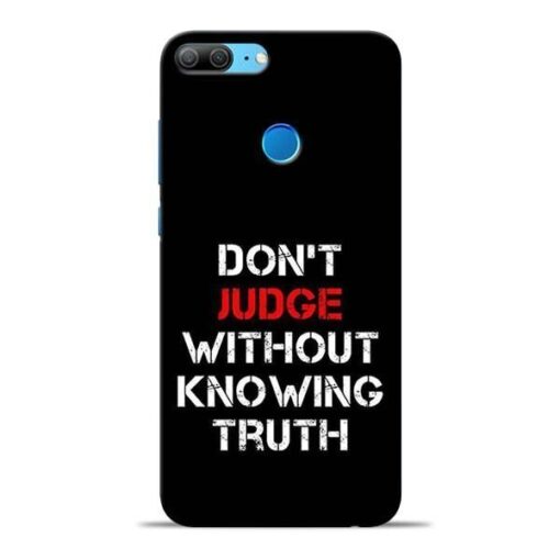 DonT Judge Honor 9 Lite Mobile Cover