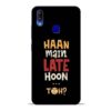 Haan Main Late Hoon Vivo Y95 Mobile Cover