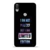 I Am Not Perfect Asus Zenfone Max Pro M1 Mobile Cover