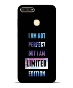 I Am Not Perfect Honor 7A Mobile Cover