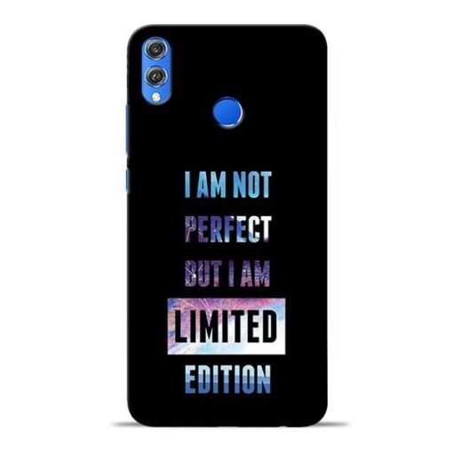 I Am Not Perfect Honor 8X Mobile Cover