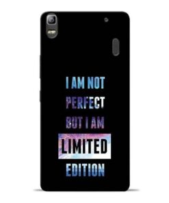 I Am Not Perfect Lenovo K3 Note Mobile Cover