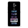 I Am Not Perfect Lenovo K8 Plus Mobile Cover
