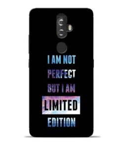 I Am Not Perfect Lenovo K8 Plus Mobile Cover