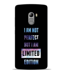 I Am Not Perfect Lenovo Vibe K4 Note Mobile Cover