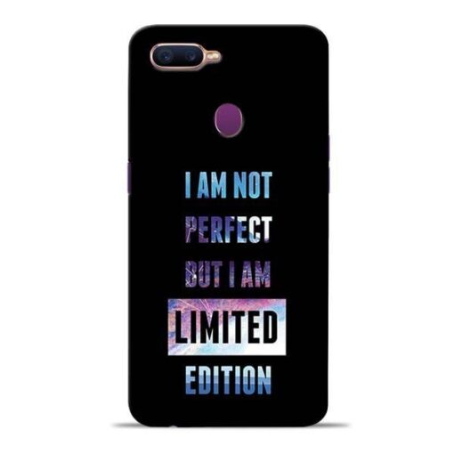 I Am Not Perfect Oppo F9 Pro Mobile Cover