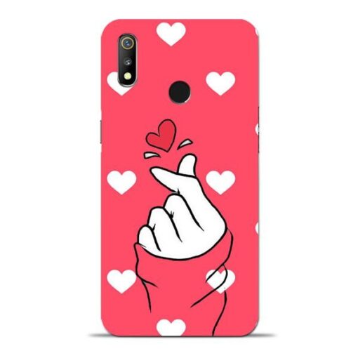 Little Heart Oppo Realme 3 Mobile Cover
