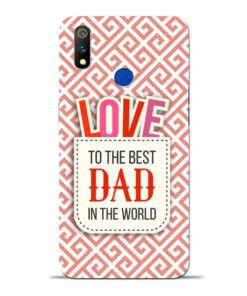 Love Dad Oppo Realme 3 Pro Mobile Cover
