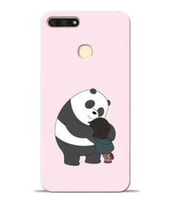 Panda Close Hug Honor 7A Mobile Cover